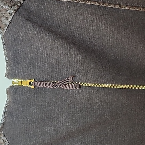 Kay Unger New York  cocktail dress Chocolate Brown Sz 6 - Picture 15 of 16